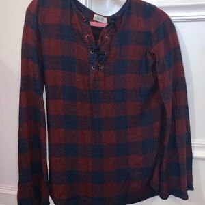 ⭐️⭐️FLOWY FLANNEL TOP⭐️⭐️